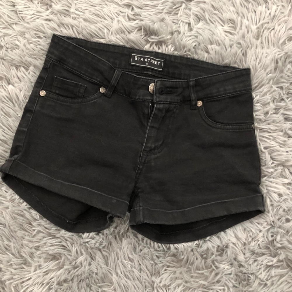 Black shorts